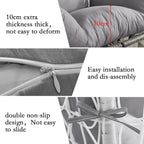 Egg Hanging Chair Cushion Replacement Cotton Filled - Hanging Chair Cushion - British D'sire