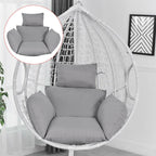 Egg Hanging Chair Cushion Replacement Cotton Filled - Hanging Chair Cushion - British D'sire