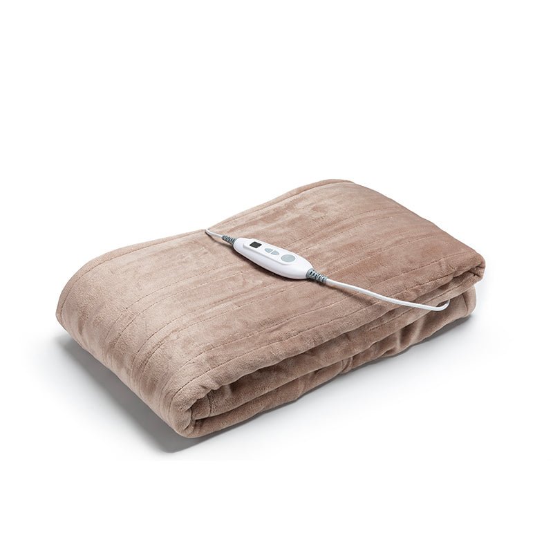 Electric Heated Over Blanket Throw 6 Heat Settings Machine Washable Soft Touch - British D'sire