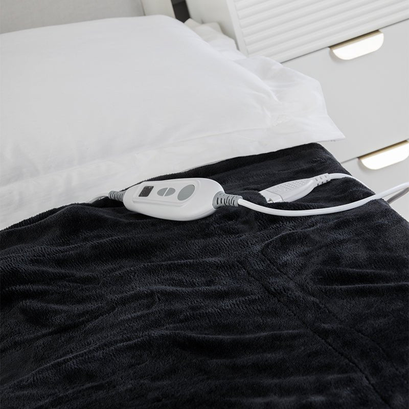 Electric Heated Over Blanket Throw 6 Heat Settings Machine Washable Soft Touch - British D'sire