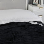 Electric Heated Over Blanket Throw 6 Heat Settings Machine Washable Soft Touch - British D'sire