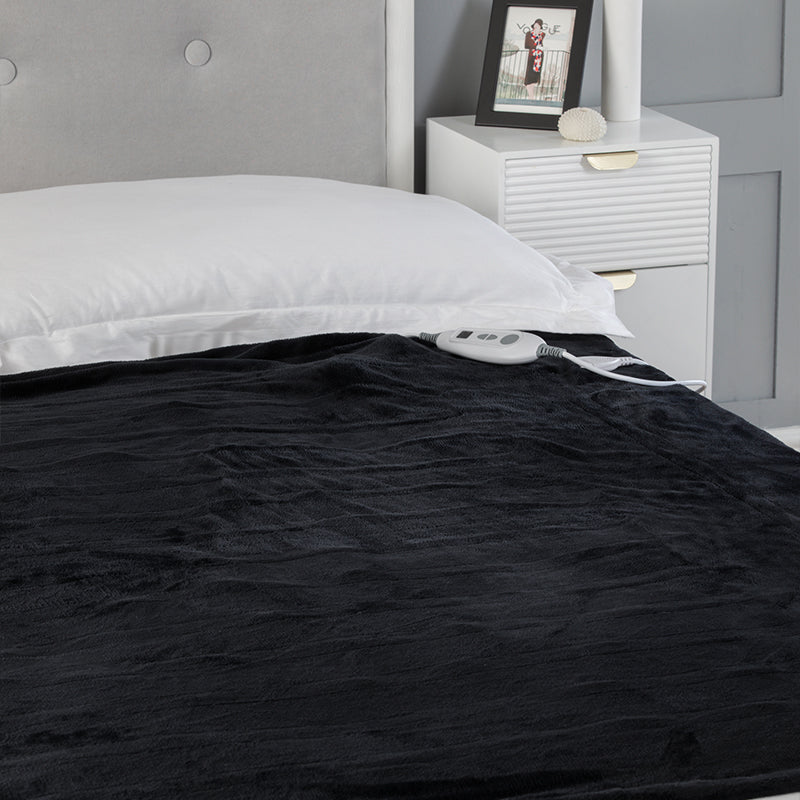Electric Heated Over Blanket Throw 6 Heat Settings Machine Washable Soft Touch - British D'sire