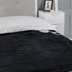 Electric Heated Over Blanket Throw 6 Heat Settings Machine Washable Soft Touch - Mink - British D'sire