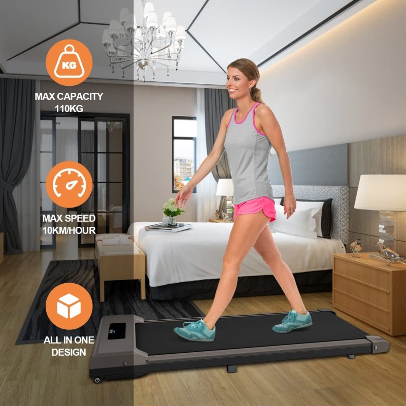 Electric Shock-Absorbing Treadmill - British D'sire