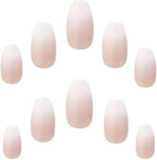 Elegant Touch Acrylic French Coffin false nails No.02 - False Nails - British D'sire
