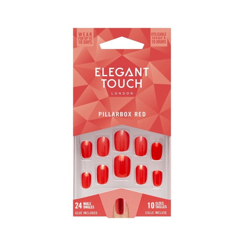 Elegant Touch Colour Pillarbox Red - False Nails - British D'sire Main image