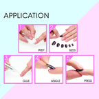 Elegant Touch Core Colour Nails Steel the Night - False Nails - British D'sire