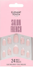 Elegant Touch French Nails 128 - False Nails - British D'sire
