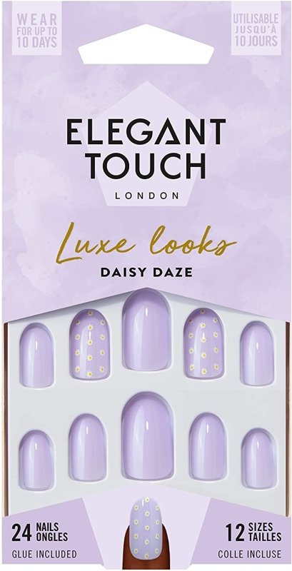 Elegant Touch Luxe Looks Nail Extensions - Daisy Daze - False Nails - British D'sire Main image