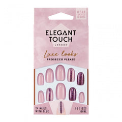 Elegant Touch Luxe Looks Nails Prosecco Please - False Nails - British D'sire