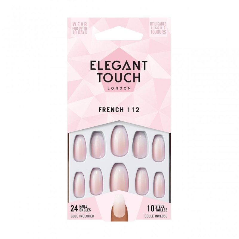 Elegant Touch Nails French 112 - False Nails - British D'sire Main image
