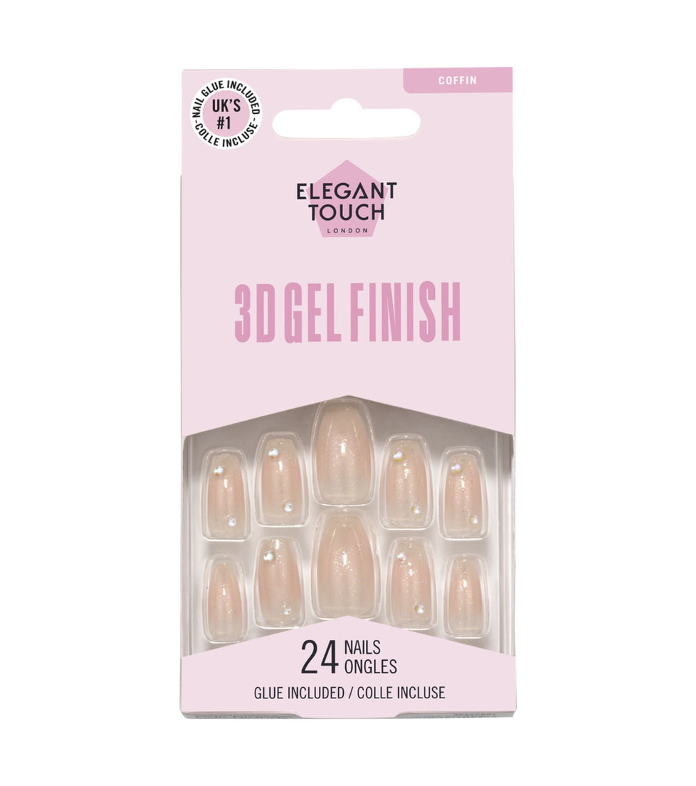 Elegant Touch False Nails 3D Gel Finish - Hydra Main image