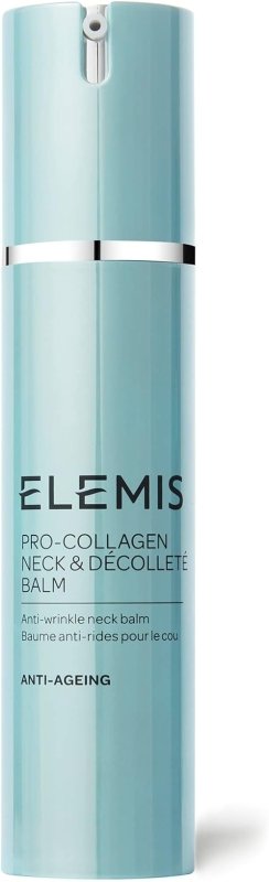 ELEMIS Pro-Collagen Neck and Décolleté Balm, Moisturising Face and Neck Cream to Firm, Smooth and Hydrate, Vitamin-Rich Anti-Wrinkle Balm to Nourish Skin for a Soft, Youthful Complexion, 50ml - British D'sire Main image