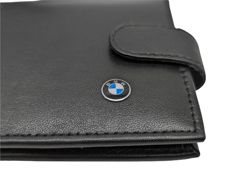 Elite Genuine Leather BMW M Sport Wallet, Key Fob, Pen Boxed Gift Set Gift Boxed Gift - British D'sire
