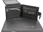 Elite Genuine Leather BMW M Sport Wallet, Key Fob, Pen Boxed Gift Set Gift Boxed Gift - British D'sire