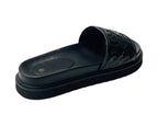 Embossed Front Strap Flat Sliders - Sliders - British D'sire