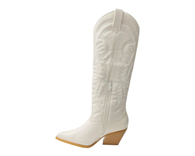 Embroidered Western Cowboy Boots - Boots - British D'sire