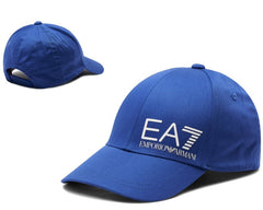 Emporio Armani 275936 1P103 Train Core Baseball Cap Diva Blue - Caps - British D'sire