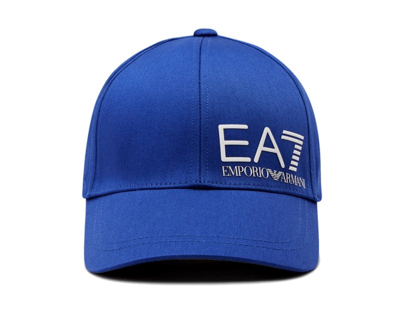 Emporio Armani 275936 1P103 Train Core Baseball Cap Diva Blue - Caps - British D'sire