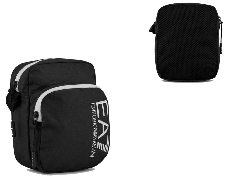 Emporio Armani 275976 CC980 Train Prime EA7 Messenger Bag Black - Bags - British D'sire