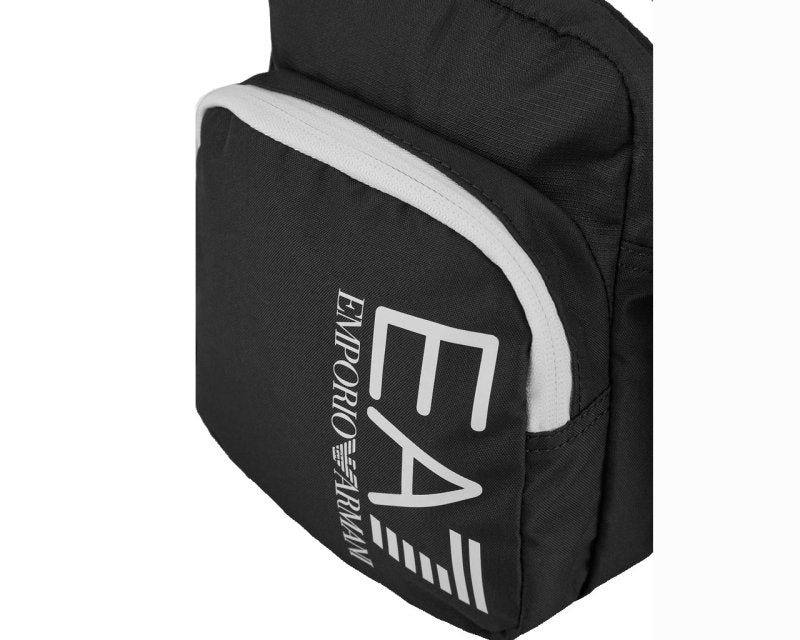 Emporio Armani 275976 CC980 Train Prime EA7 Messenger Bag Black - Bags - British D'sire