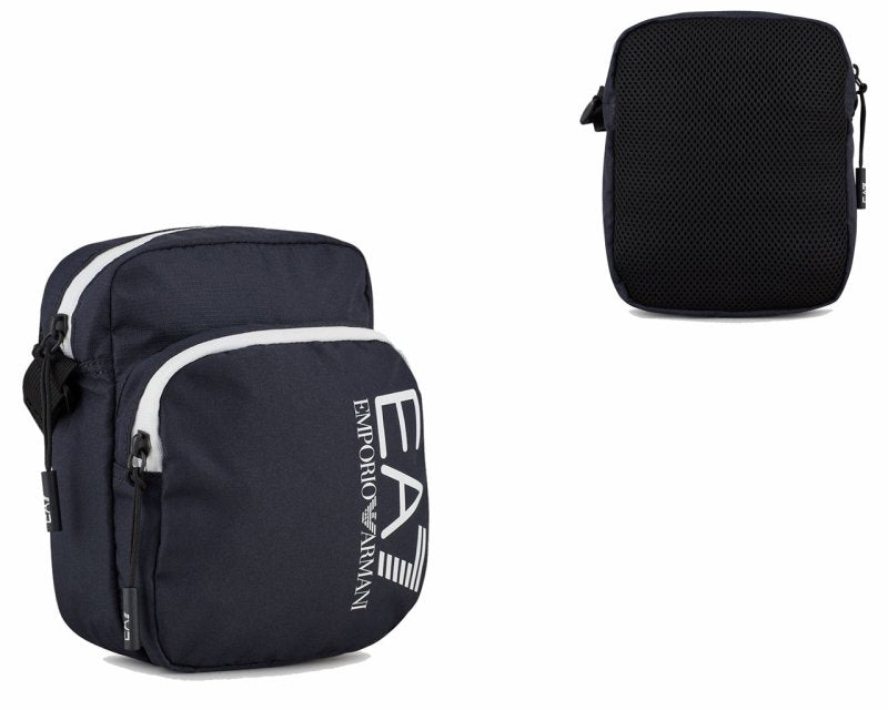 Emporio Armani 275976 CC980 Train Prime EA7 Messenger Bag Blue - Bags - British D'sire