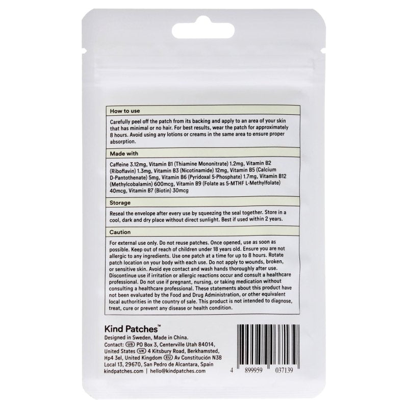 Energy Patches by Kind Patches for Unisex - 30 Count Patches - Patches - British D'sire