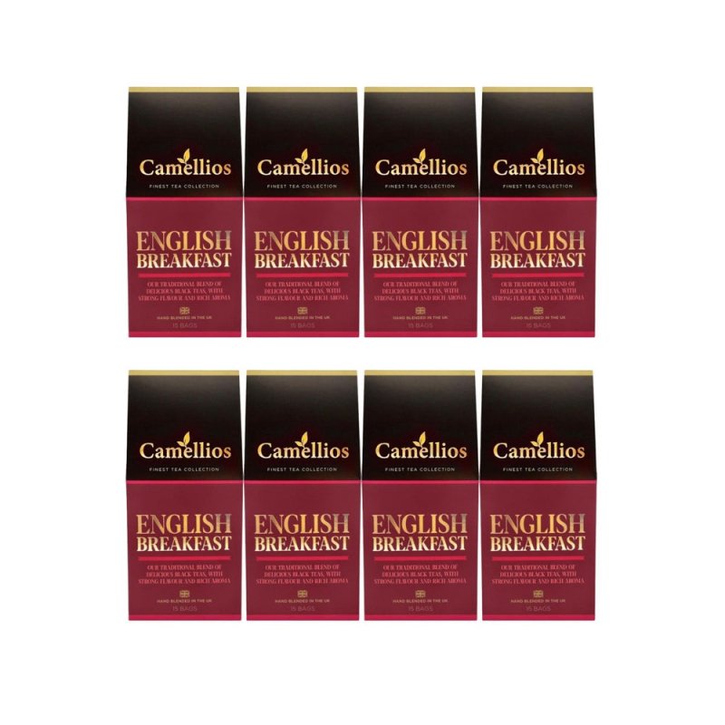 English Breakfast Tea, Pyramid Tea Bags, Black Tea Blend - Tea & Infusions - British D'sire