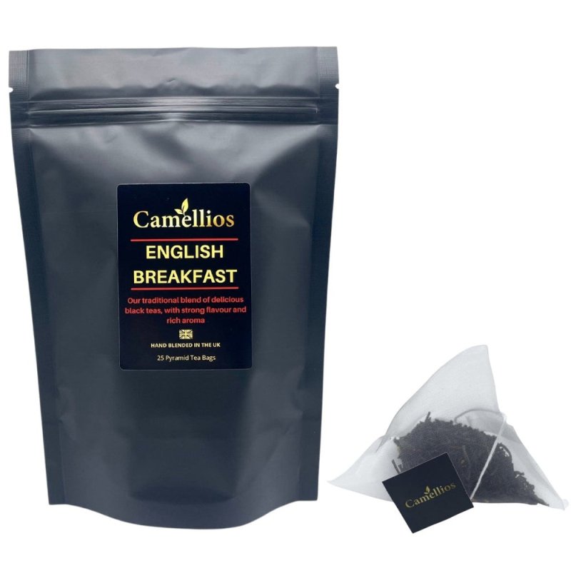 English Breakfast Tea, Pyramid Tea Bags, Black Tea Blend - Tea & Infusions - British D'sire