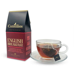 English Breakfast Tea, Pyramid Tea Bags, Black Tea Blend - Tea & Infusions - British D'sire