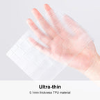 ENKAY Ultra Thin Soft TPU Laptop Keyboard Protector Film For MacBook Air 13.6 2022/2024 A2681 (M2) / A3113 (M3), Version:EU Version - British D'sire