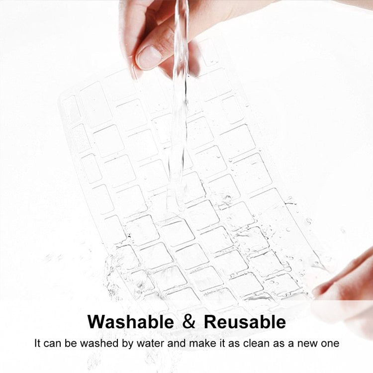ENKAY Ultra Thin Soft TPU Laptop Keyboard Protector Film For MacBook Air 13.6 2022/2024 A2681 (M2) / A3113 (M3), Version:US Version - British D'sire