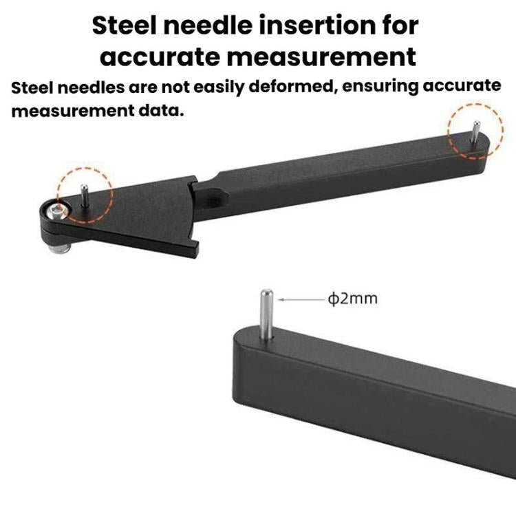 ENLEE Bike Chain Checker Chain Wear Measurement Tool, Style: Hollow - British D'sire