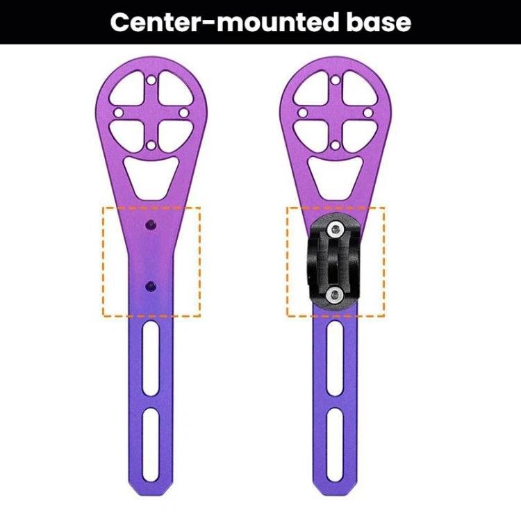 ENLEE E22171 Bike Computer Mount Bike Light Extension Base(Green) - British D'sire