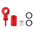 ENLEE E511 Bike 5-Line Hydraulic Needle Hydraulic Disc Brake Hose Connector(Red) - British D'sire