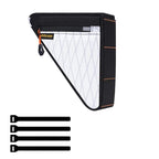 ENLEE PS-S100 Bike Frame Triangle Bag Waterproof Large-Capacity Tool Pouch(White) - British D'sire