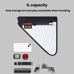 ENLEE PS-S100 Bike Frame Triangle Bag Waterproof Large-Capacity Tool Pouch(White) - British D'sire