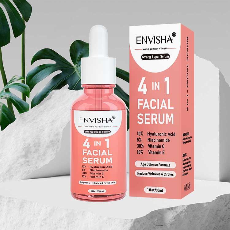 ENVISHA 30ml/ Bottle 4 - in - 1 Facial Serum Hydrating and Moisturizing Liquid Essence - British D'sire