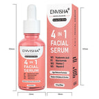 ENVISHA 30ml/ Bottle 4 - in - 1 Facial Serum Hydrating and Moisturizing Liquid Essence - British D'sire