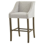 Epsom Grey Bar Stool for Home Interiors - Seating - British D'sire