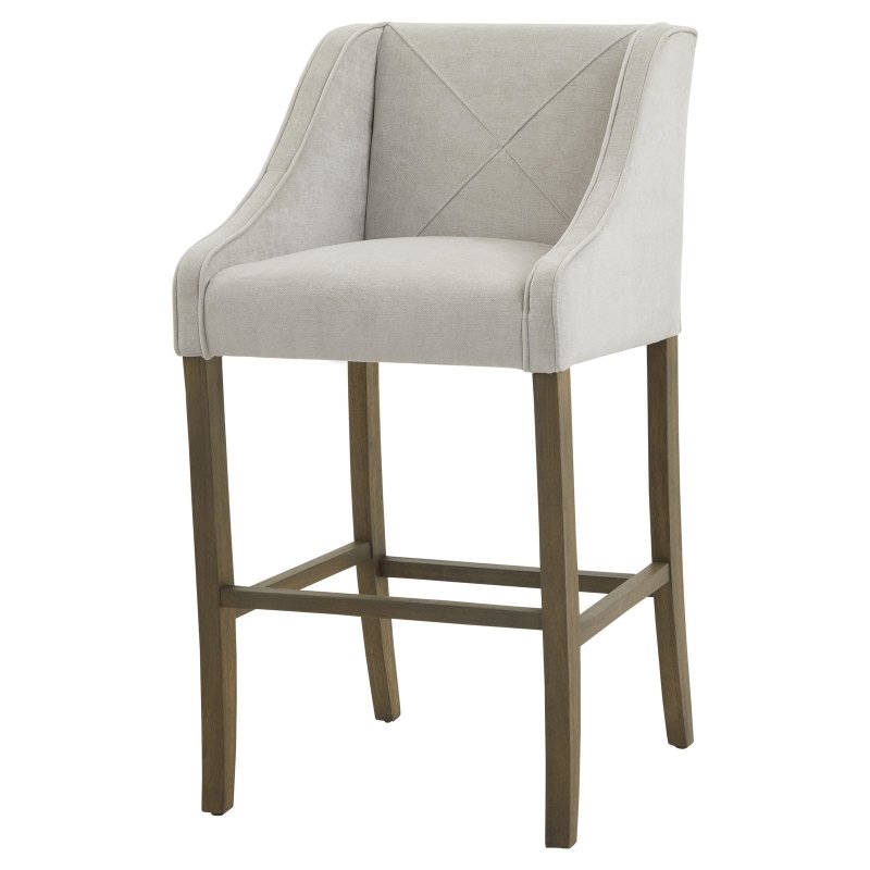 Epsom Grey Bar Stool for Home Interiors - Seating - British D'sire