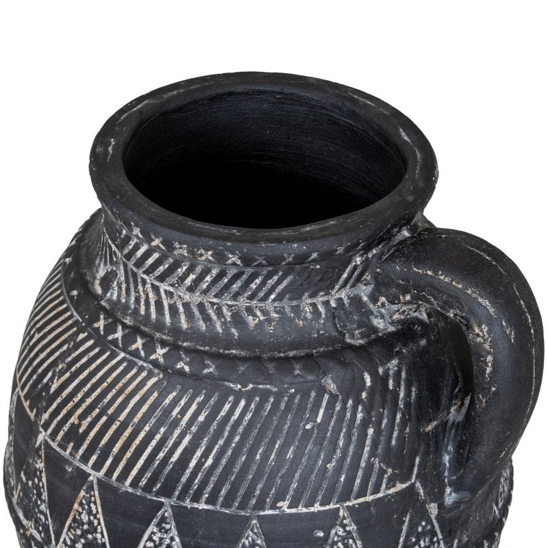 Etched Collection Tall Jug Decorative Home Accessory - Jar & Jugs - British D'sire