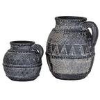 Etched Collection Tall Jug Decorative Home Accessory - Jar & Jugs - British D'sire