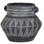 Etched Collection Tall Pot With Handle - Plant Pot - British D'sire