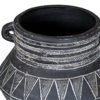 Etched Collection Tall Pot With Handle - Plant Pot - British D'sire