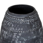 Etched Collection Tall Vase - Neutral Ceramic Decorative Vase - Vases - British D'sire
