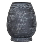 Etched Collection Tall Vase - Neutral Ceramic Decorative Vase - Vases - British D'sire