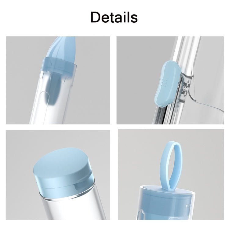 ETRAVEL Travel Portable Folding Toothbrush Set(Sky Blue) - British D'sire