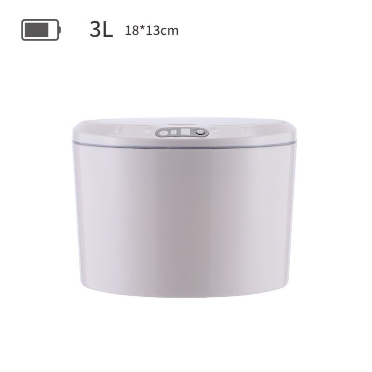 EXPED SMART Desktop Smart Induction Electric Storage Box Car Office Trash Can, Specification: 3L Battery Version (Khaki) Secondary image