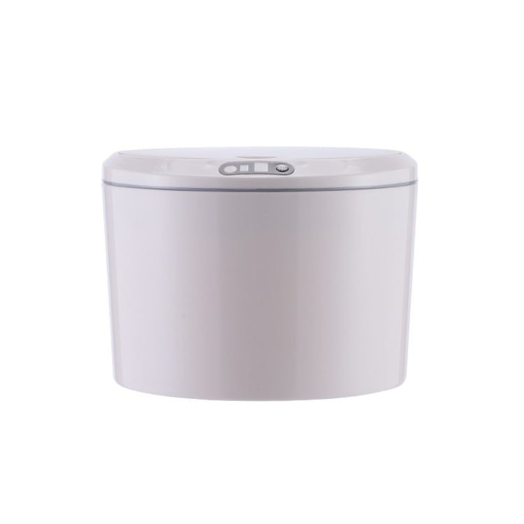 EXPED SMART Desktop Smart Induction Electric Storage Box Car Office Trash Can, Specification: 3L Battery Version (Khaki) - British D'sire